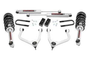 Chevrolet Silverado 1500 Suspension Lift Kit - Rough Country - 3.5 Inch Lift Kit | N3 Struts | Rear Mono Leaf - '22-'24